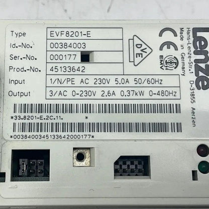 Lenze EVF8201-E Frequency Inverter / Drive-Frequency Inverter / Drive-Used Industrial Parts