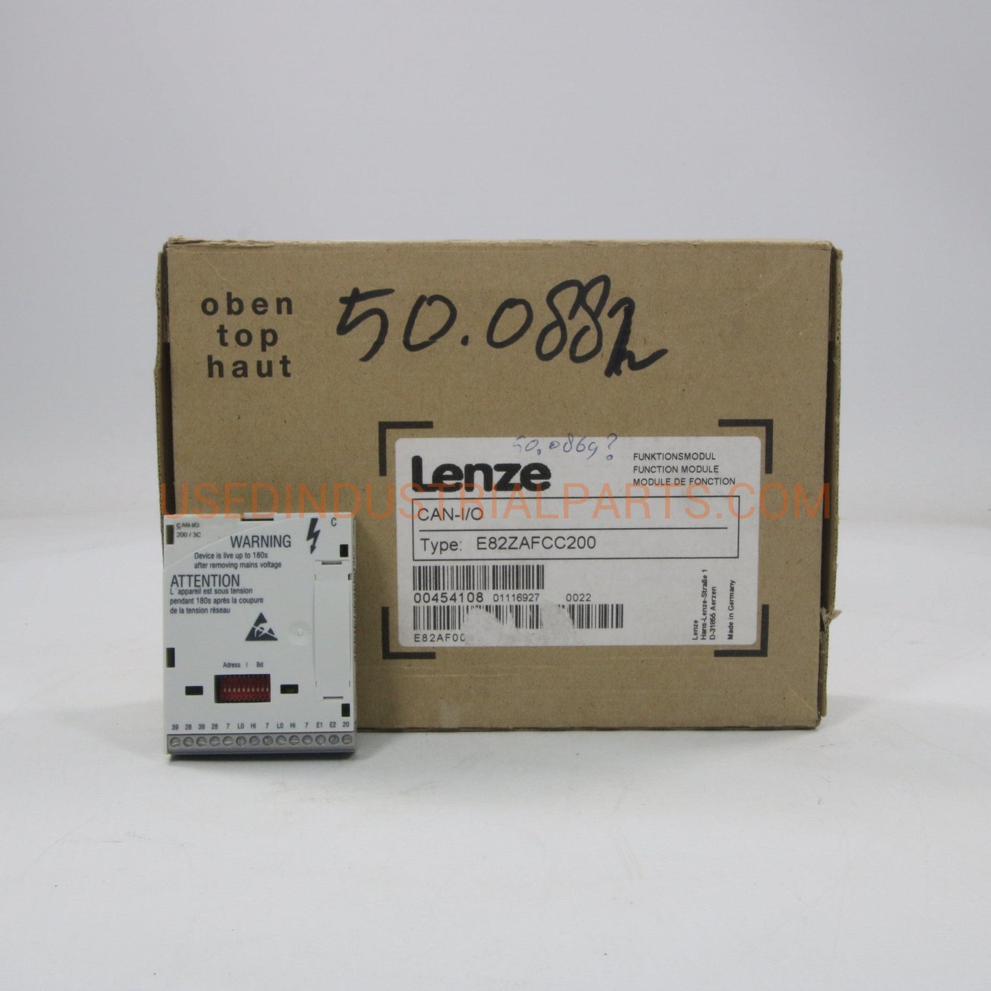 Lenze Function Module E82ZAFCC200-Function Module-AB-04-01-Used Industrial Parts