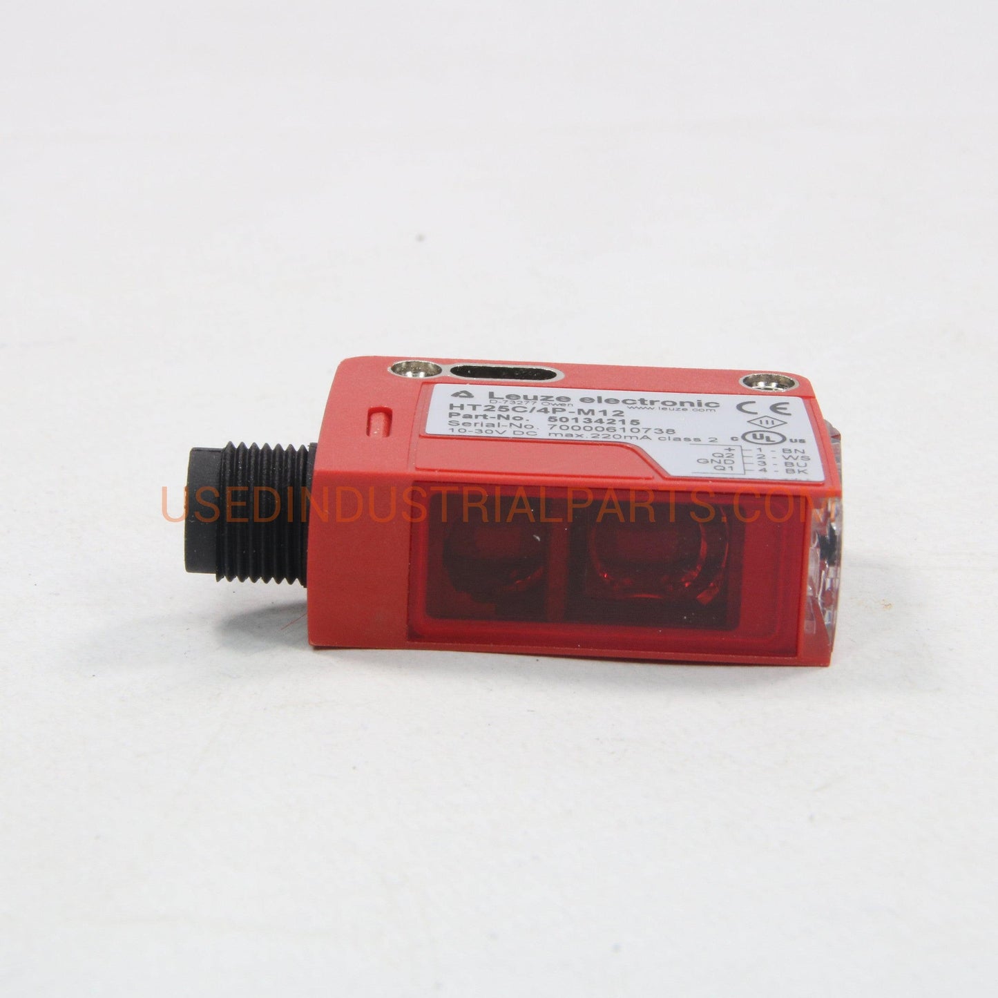 Leuze Electronic HT25C/4P-M12 Diffuse Reflection Sensor-Diffuse Reflection Sensor-AC-05-07-Used Industrial Parts