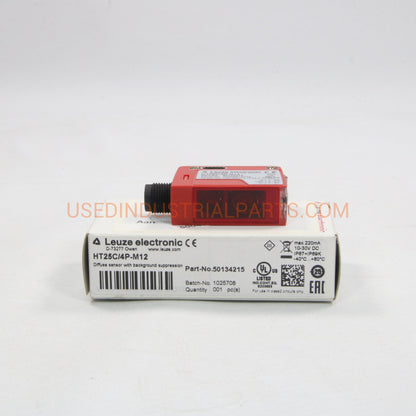 Leuze Electronic HT25C/4P-M12 Diffuse Reflection Sensor-Diffuse Reflection Sensor-AC-05-07-Used Industrial Parts