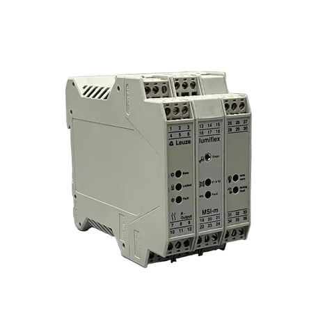 Leuze Lumiflex MSI-m/R AOPD Safety Relay Interface Module - 549904-Safety Relay Interface Module-01-AB-02-05-06-6152430211236-Used Industrial Parts