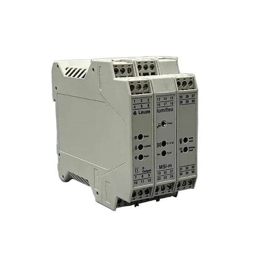 Leuze Lumiflex MSI-m/R AOPD Safety Relay Interface Module - 549904-Safety Relay Interface Module-01-AB-02-05-06-6152430211236-Used Industrial Parts