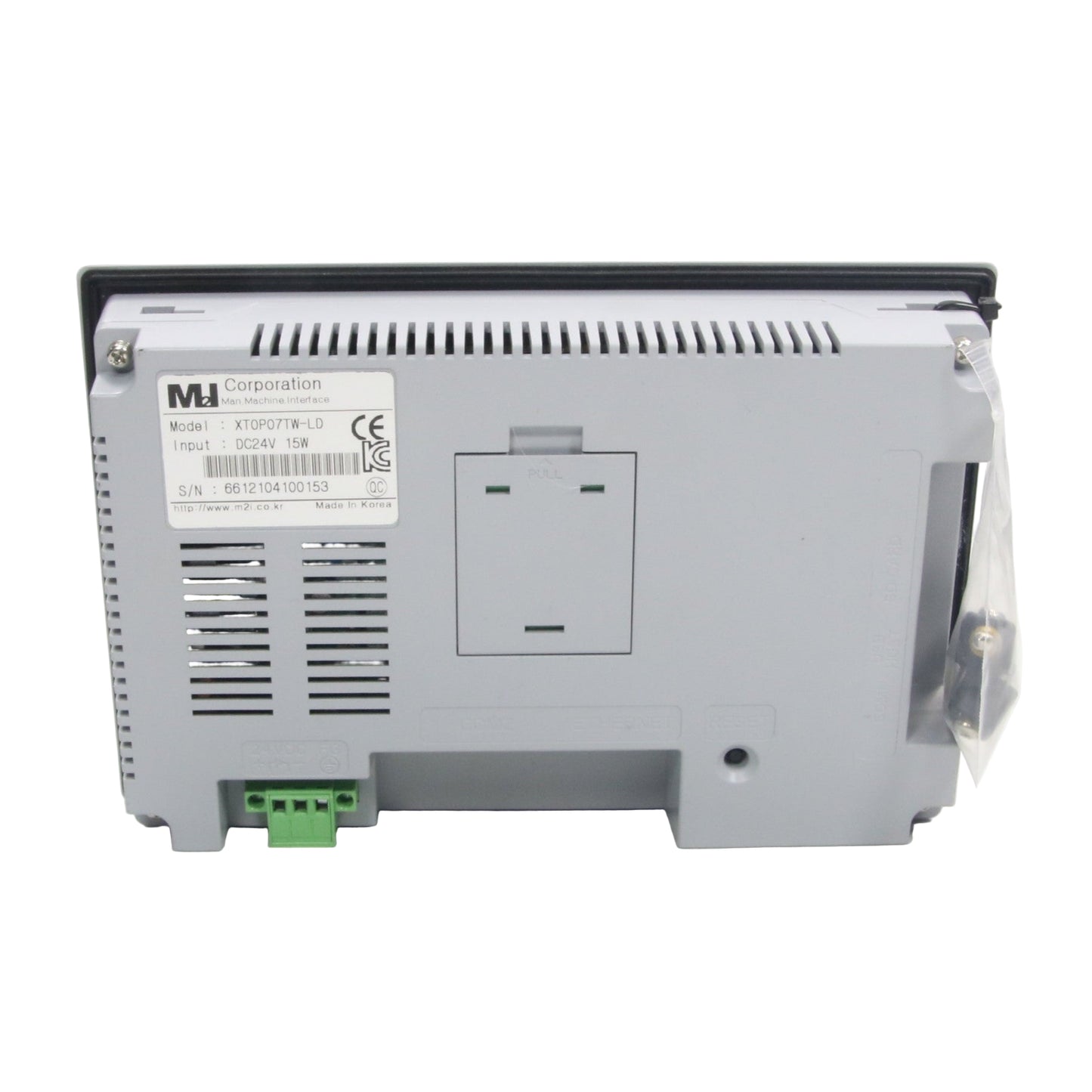 M2i Corporation XT0P07TW-LD Touch Operation Panel-Touch Operation Panel-Used Industrial Parts