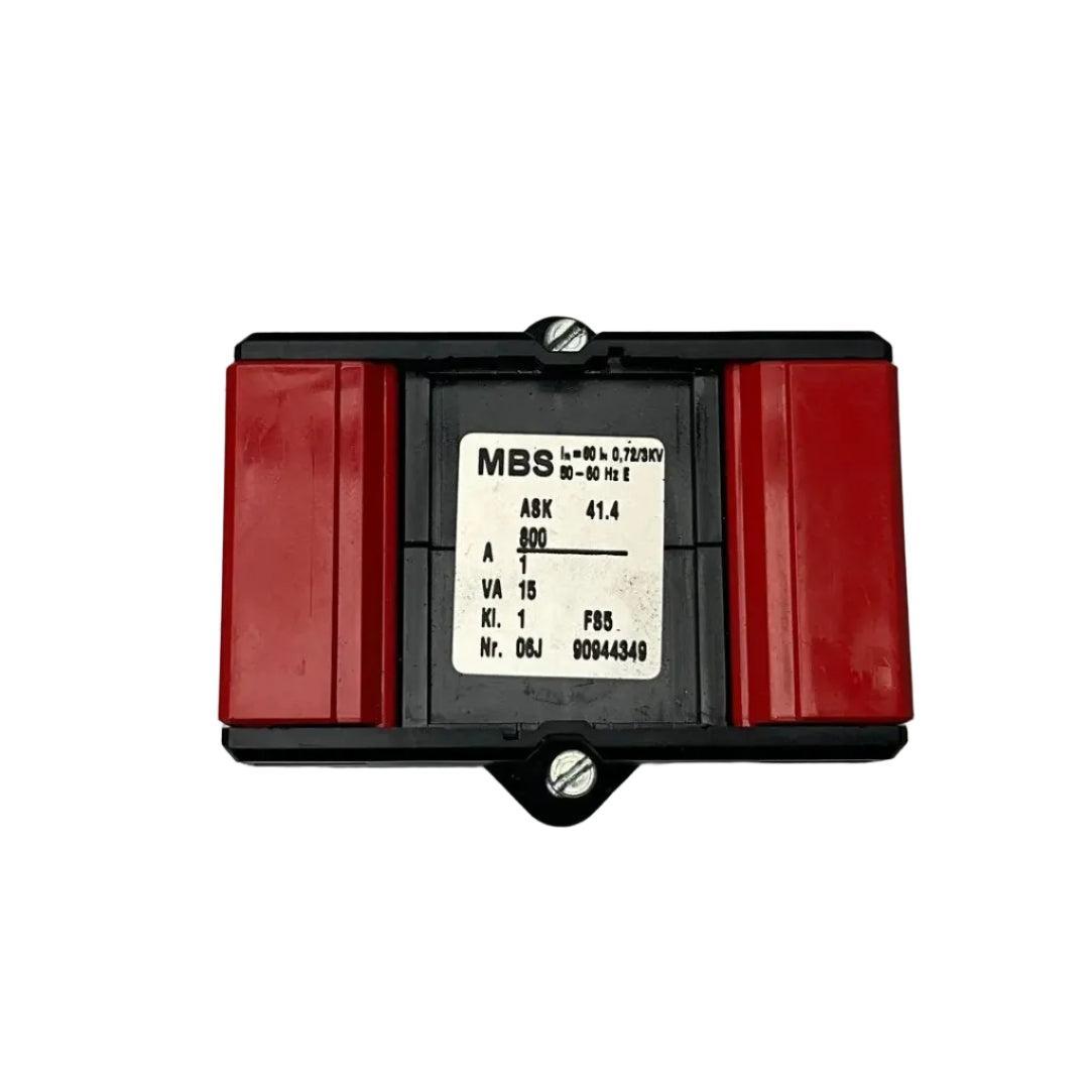 MBS ASK 41.4 Current Transformer - 800/1a-Current Transformer-Used Industrial Parts