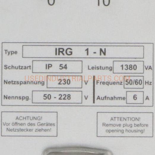 MHK IRG 1 N Operator Controller-Operator Controller-DB-05-02-06-Used Industrial Parts