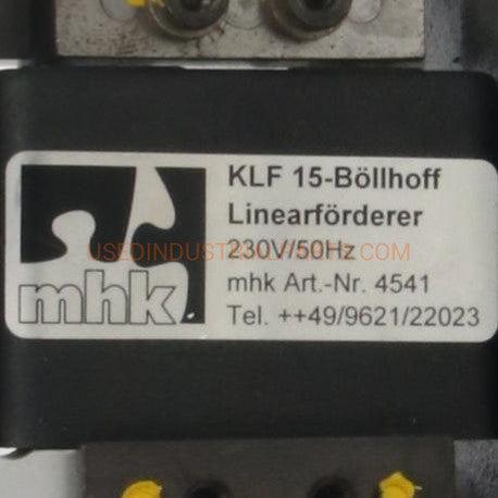 MHK KLF 15 Linear Vibration Conveyor-Linear Vibration Conveyor-DB-05-02-05-Used Industrial Parts