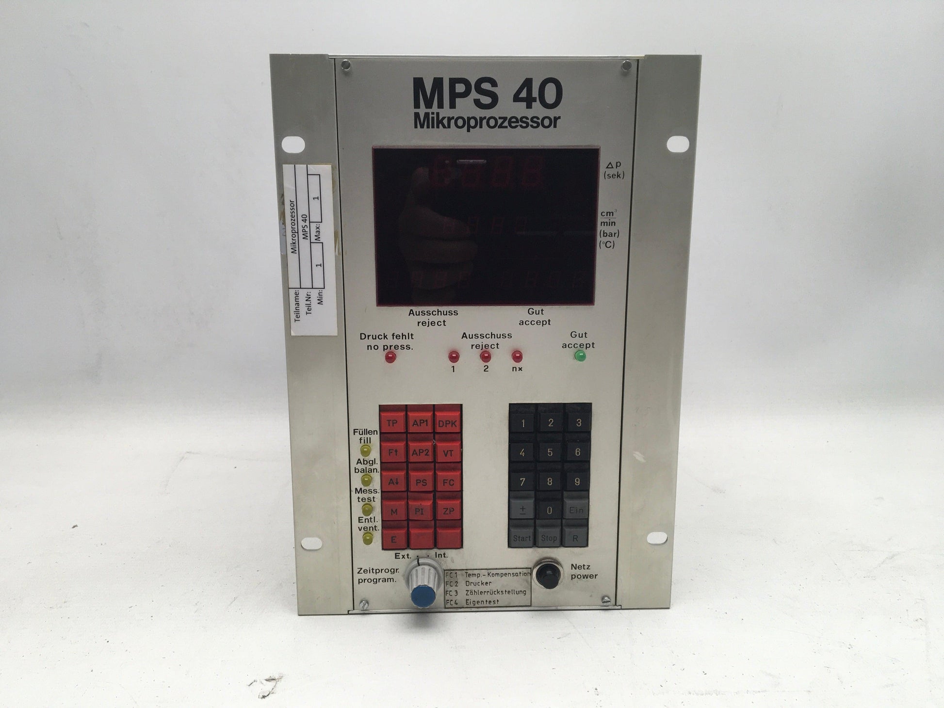 MPS 40 Mikroprozessor-PC-CA-02-08-Used Industrial Parts