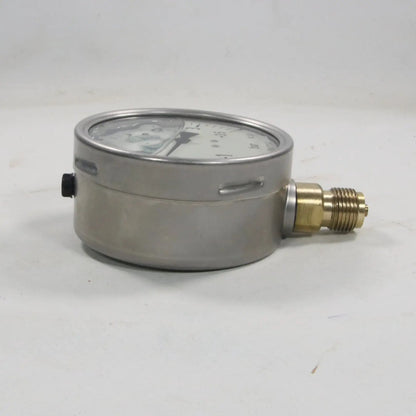 M. Junemann NG100 Manometer -1 to +3.5 bar-Manometer-Used Industrial Parts