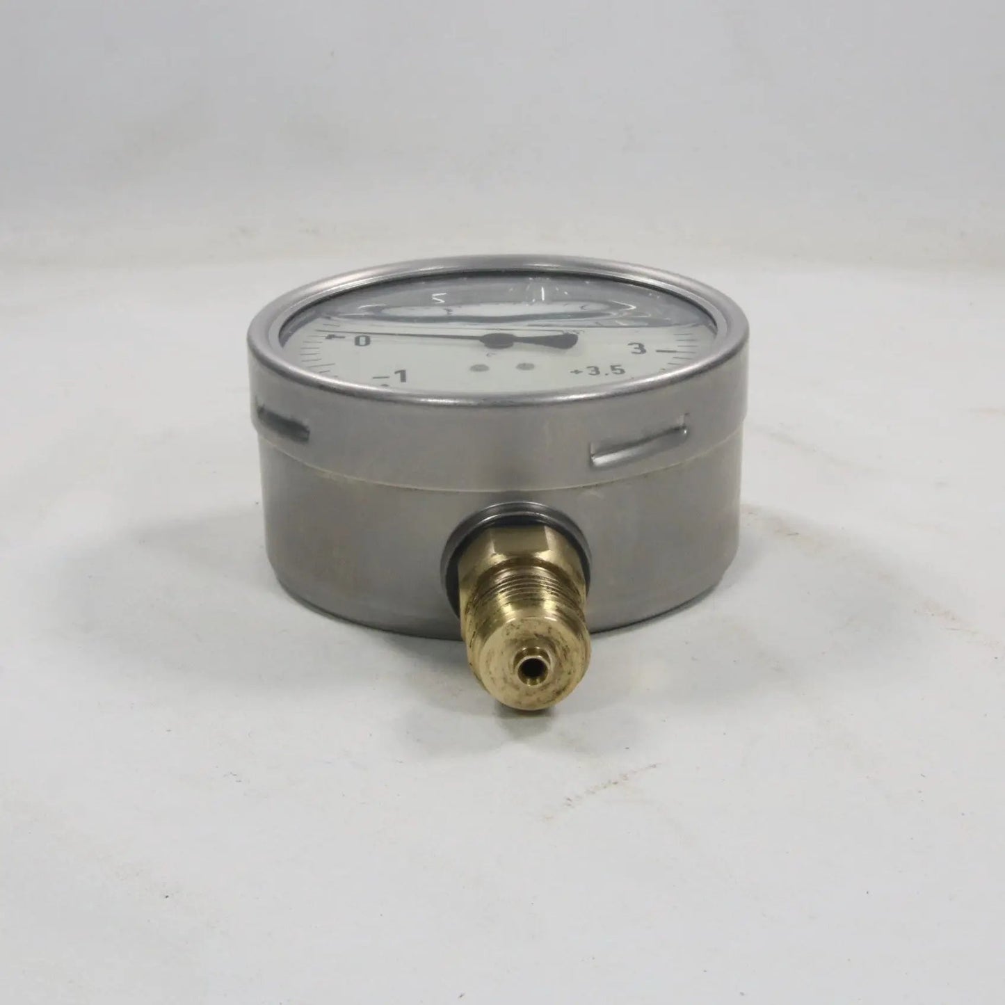 M. Junemann NG100 Manometer -1 to +3.5 bar-Manometer-Used Industrial Parts