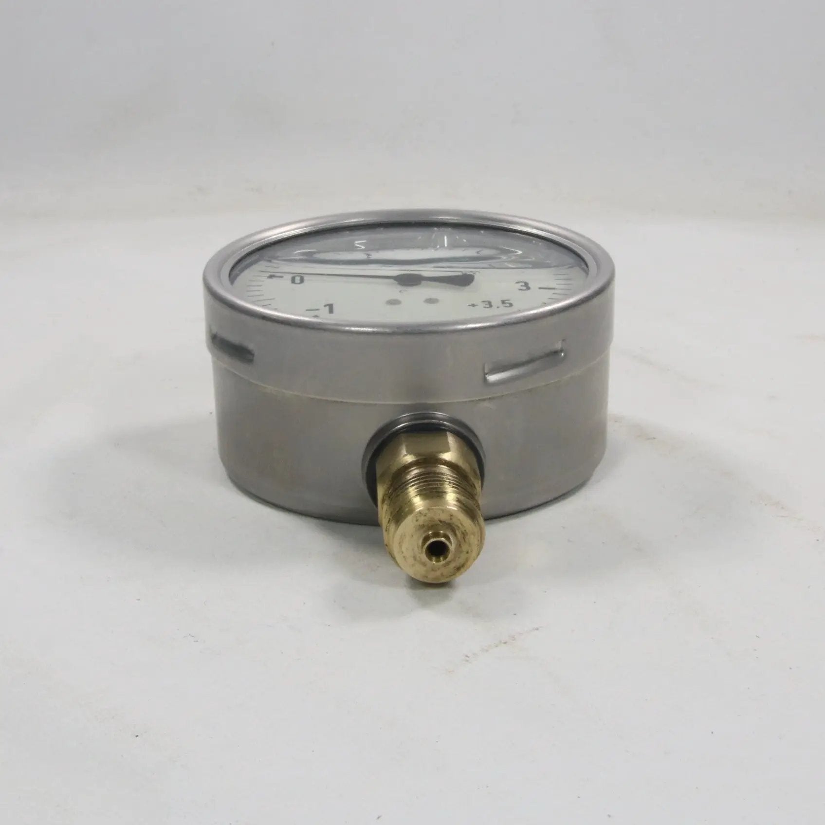 M. Junemann NG100 Manometer -1 to +3.5 bar-Manometer-Used Industrial Parts