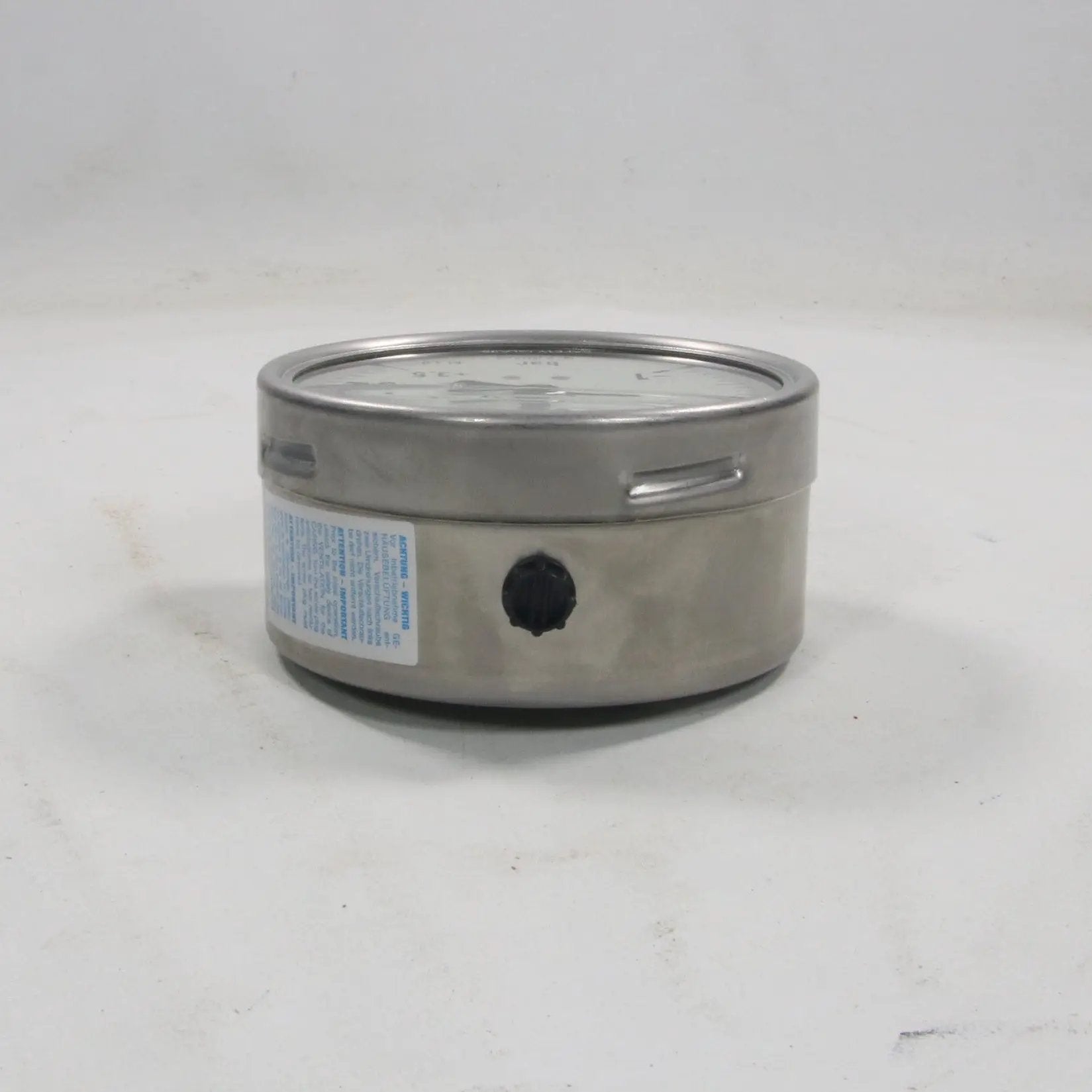 M. Junemann NG100 Manometer -1 to +3.5 bar-Manometer-Used Industrial Parts
