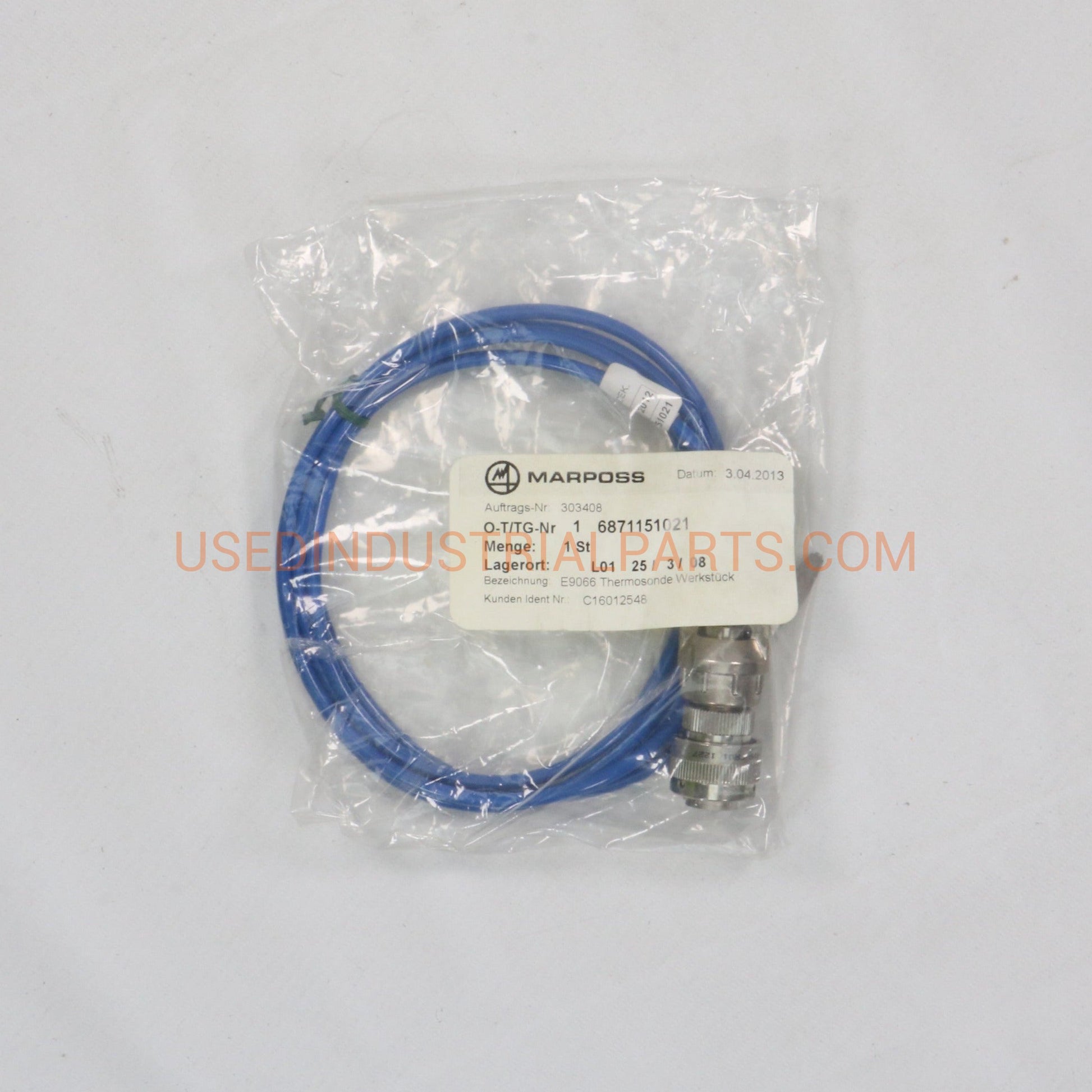 Marposs O-T/TG-Nr 6871151021 Temperature Sensor-Temperature Sensor-CD-05-06-Used Industrial Parts