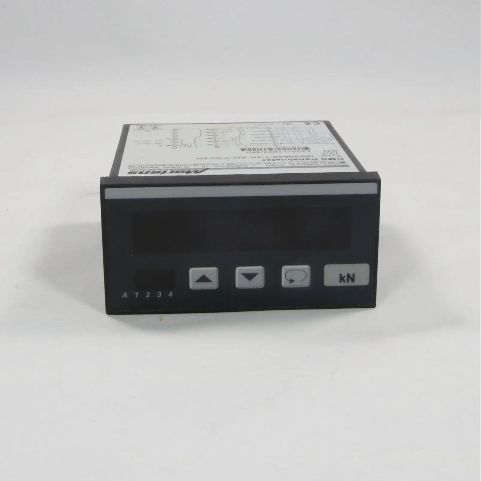 Martens Elektronik DMS9648-1-2R-AO-0-00-kN Digital Panel Meter-Digital Panel Meter-Used Industrial Parts