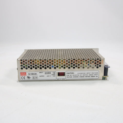 Image of Mean Well S-150-24 Power Supply-Power Supply-AC-04-01-Used Industrial Parts