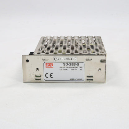 Mean Well SD-25B-5 Power Supply-Power Supply-Used Industrial Parts