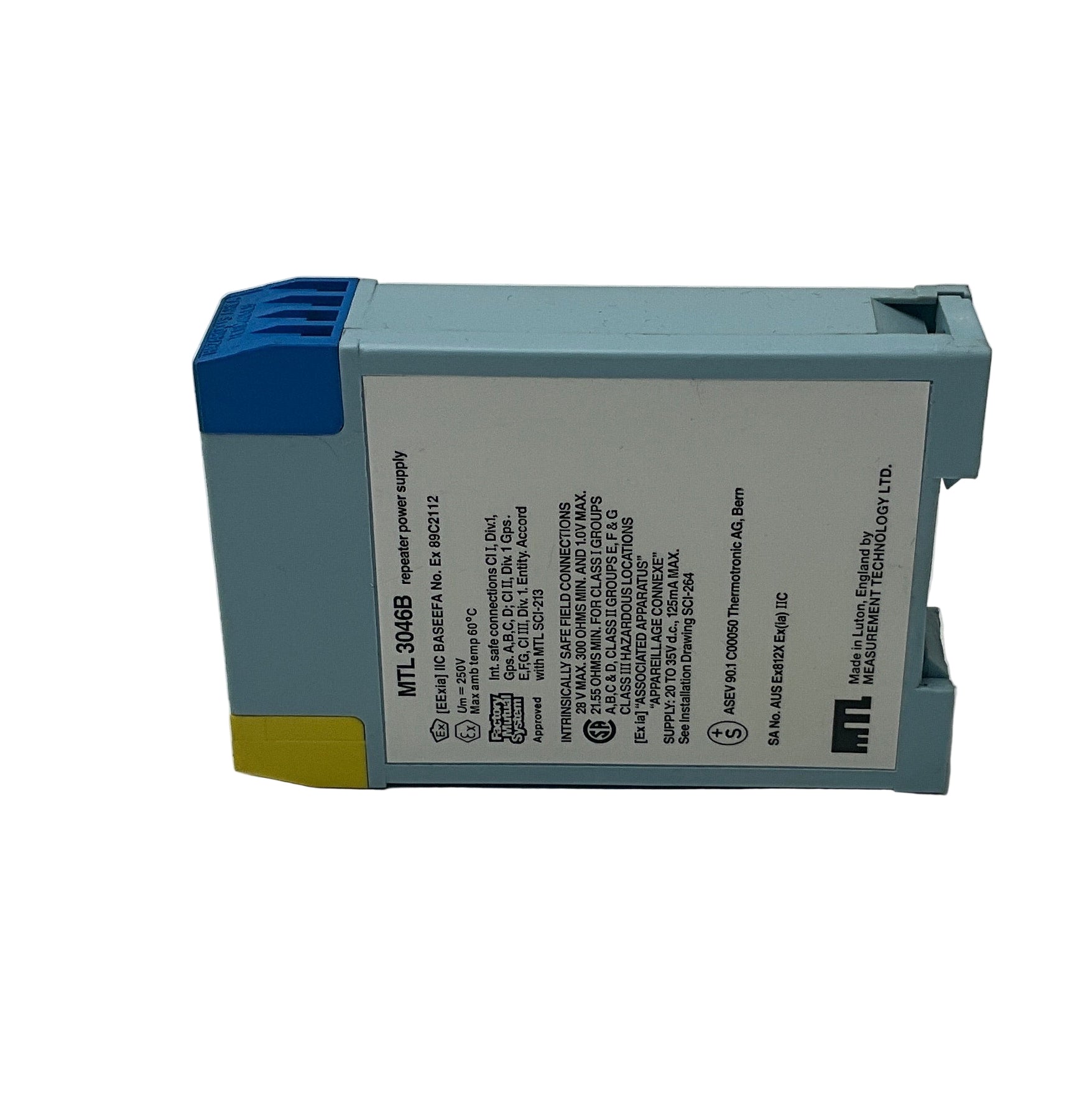 Measurement Technology Ltd MTL3046B Repeater Power Supply-Repeater Power Supply-Used Industrial Parts