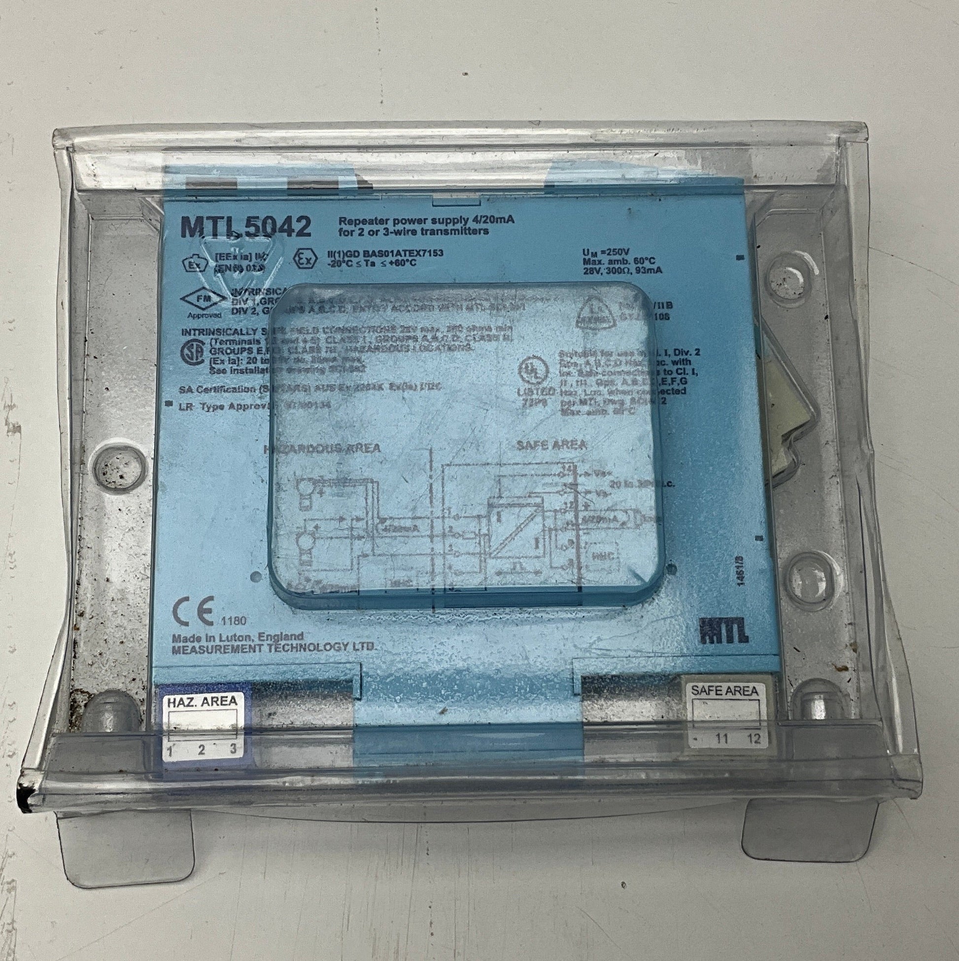 Measurement Technology MTL5042 Repeater Power Supply-Repeater Power Supply-Used Industrial Parts