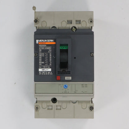 Merlin Gerin Compact NS250N Circuit Breaker MA220-Circuit Breaker-Used Industrial Parts