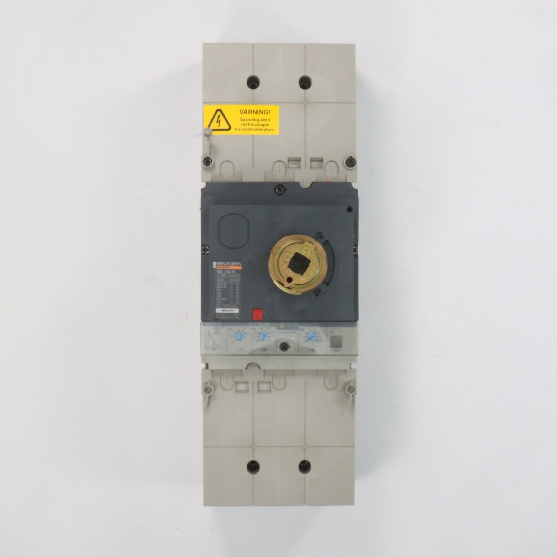 Merlin Gerin Compact NS250N Circuit Breaker STR 22 SE-Circuit Breaker-Used Industrial Parts