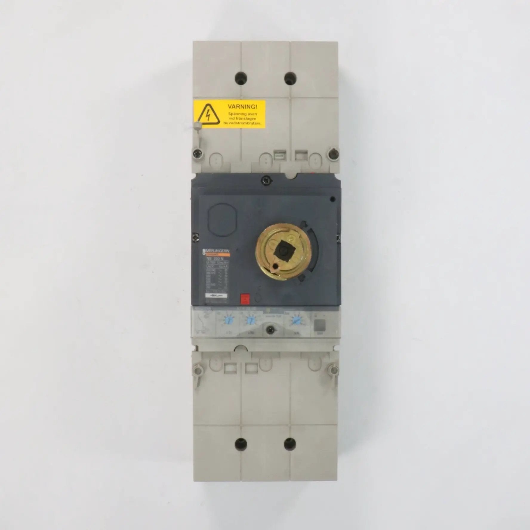 Merlin Gerin Compact NS250N Circuit Breaker with STR 22 SE Trip Unit-Circuit Breaker-Used Industrial Parts