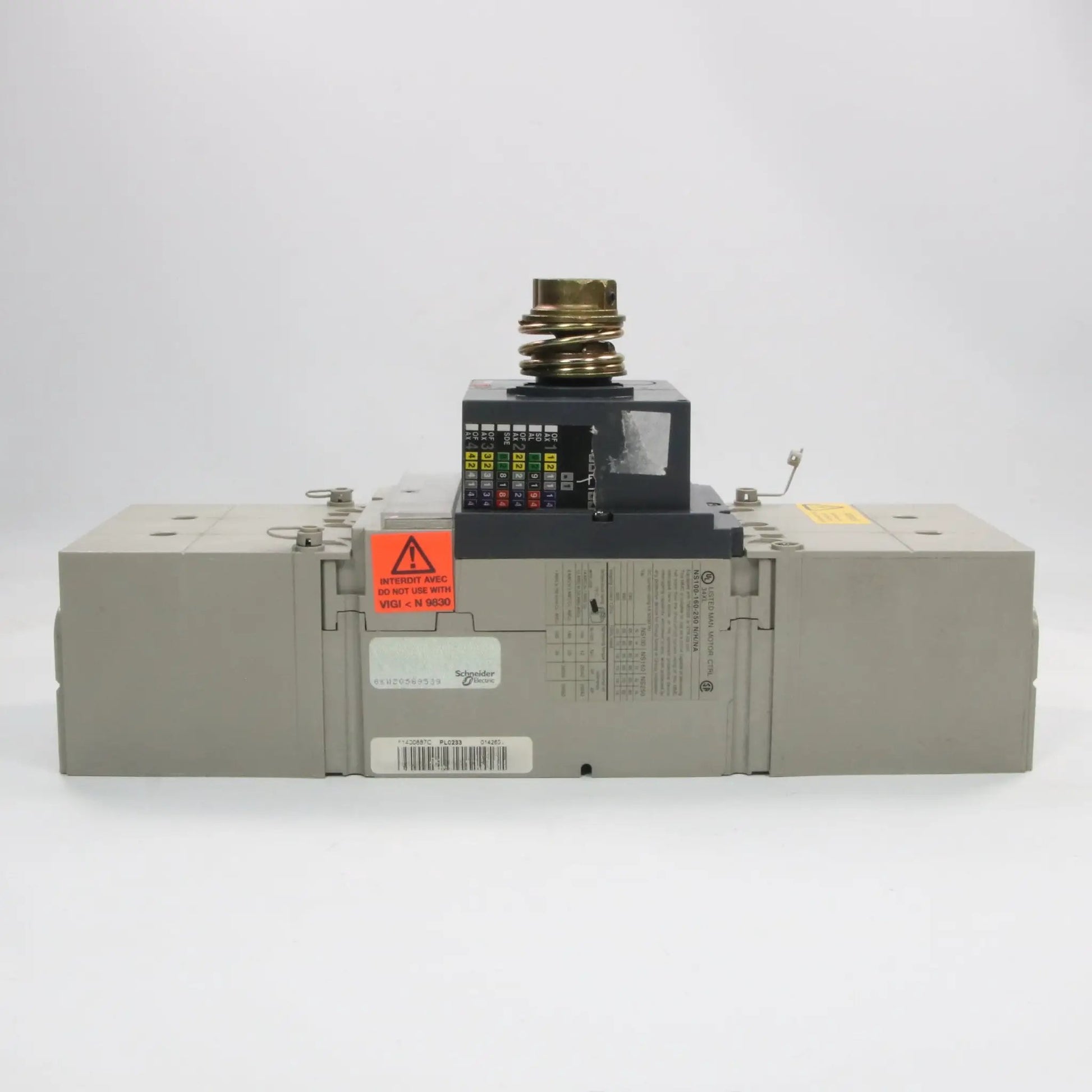 Merlin Gerin Compact NS250N Circuit Breaker with STR 22 SE Trip Unit-Circuit Breaker-Used Industrial Parts