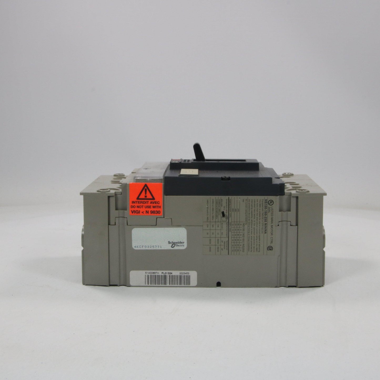 Merlin Gerin circuit breaker Compact NS160N STR 22 SE-Electric Components-AA-02-01-Used Industrial Parts