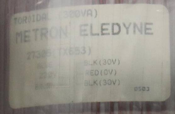 Metron Eledyne Power Supply-Power Supply-Used Industrial Parts