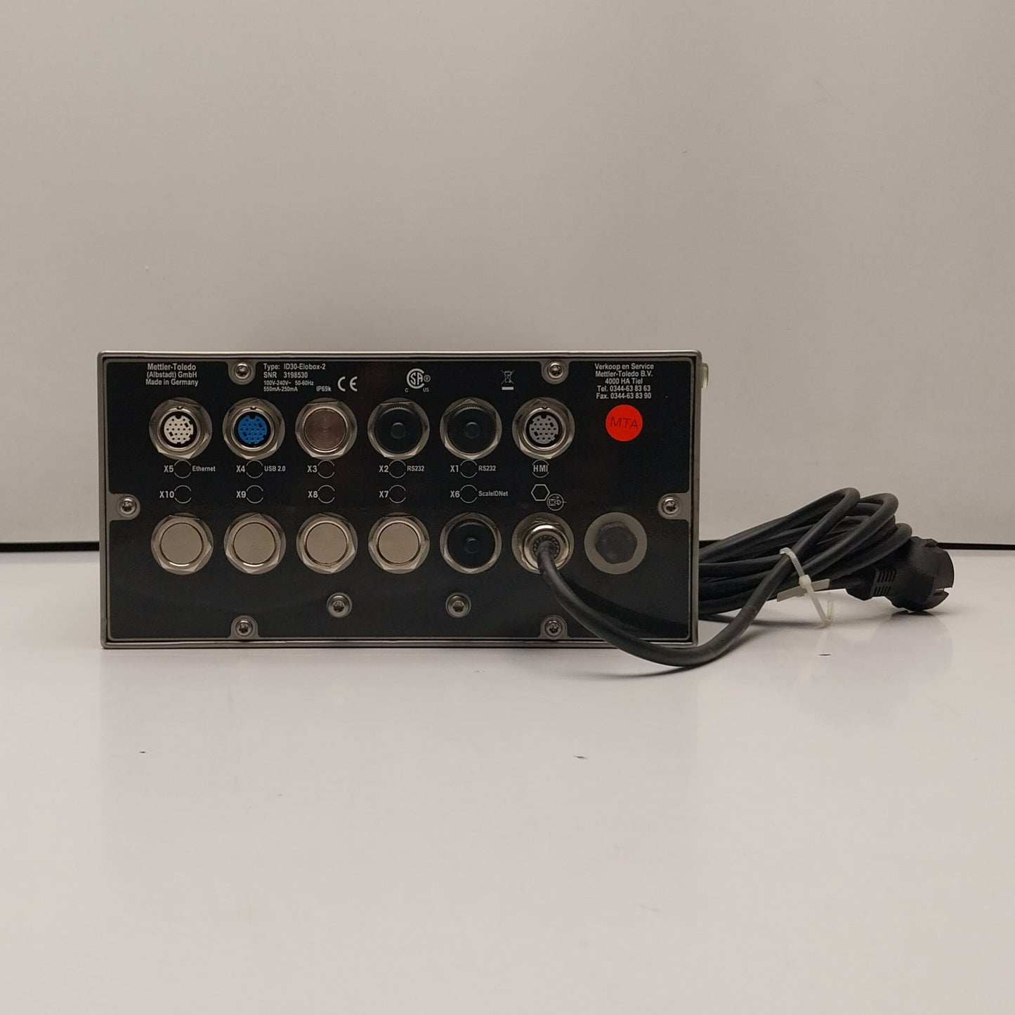 Mettler-Toledo ID30 Elobox 2 Industrial Weighing Terminal-Industrial Weighing Terminal-Used Industrial Parts