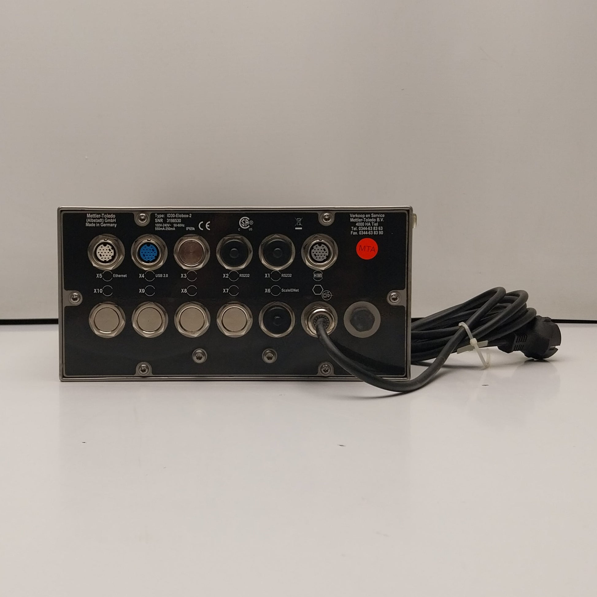 Mettler-Toledo ID30 Elobox 2 Industrial Weighing Terminal-Industrial Weighing Terminal-Used Industrial Parts