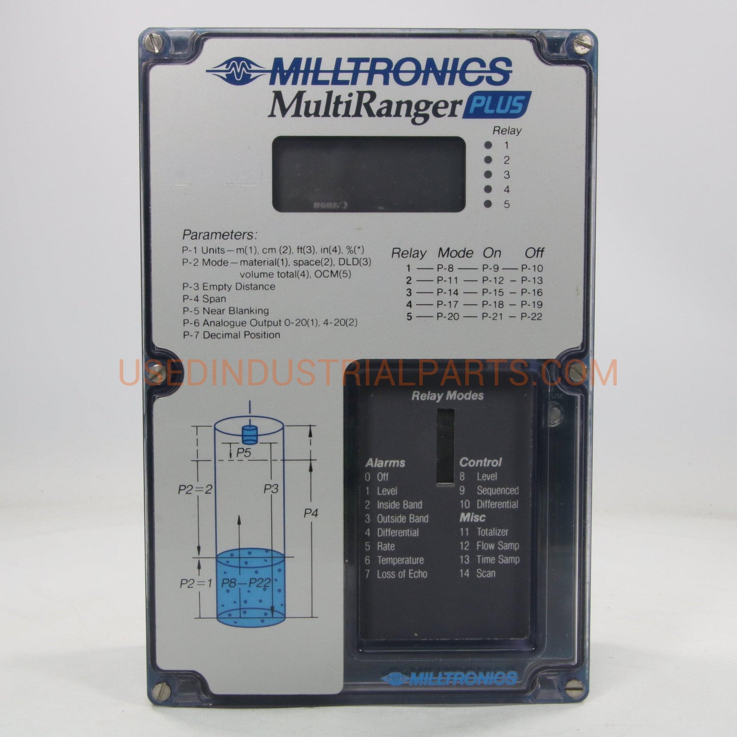 Milltronics Multiranger Plus-Level monitor-AA-05-03-Used Industrial Parts