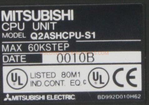Mitsubishi CPU Unit Q2ASHCPU-S1-CPU-AB-06-04-Used Industrial Parts