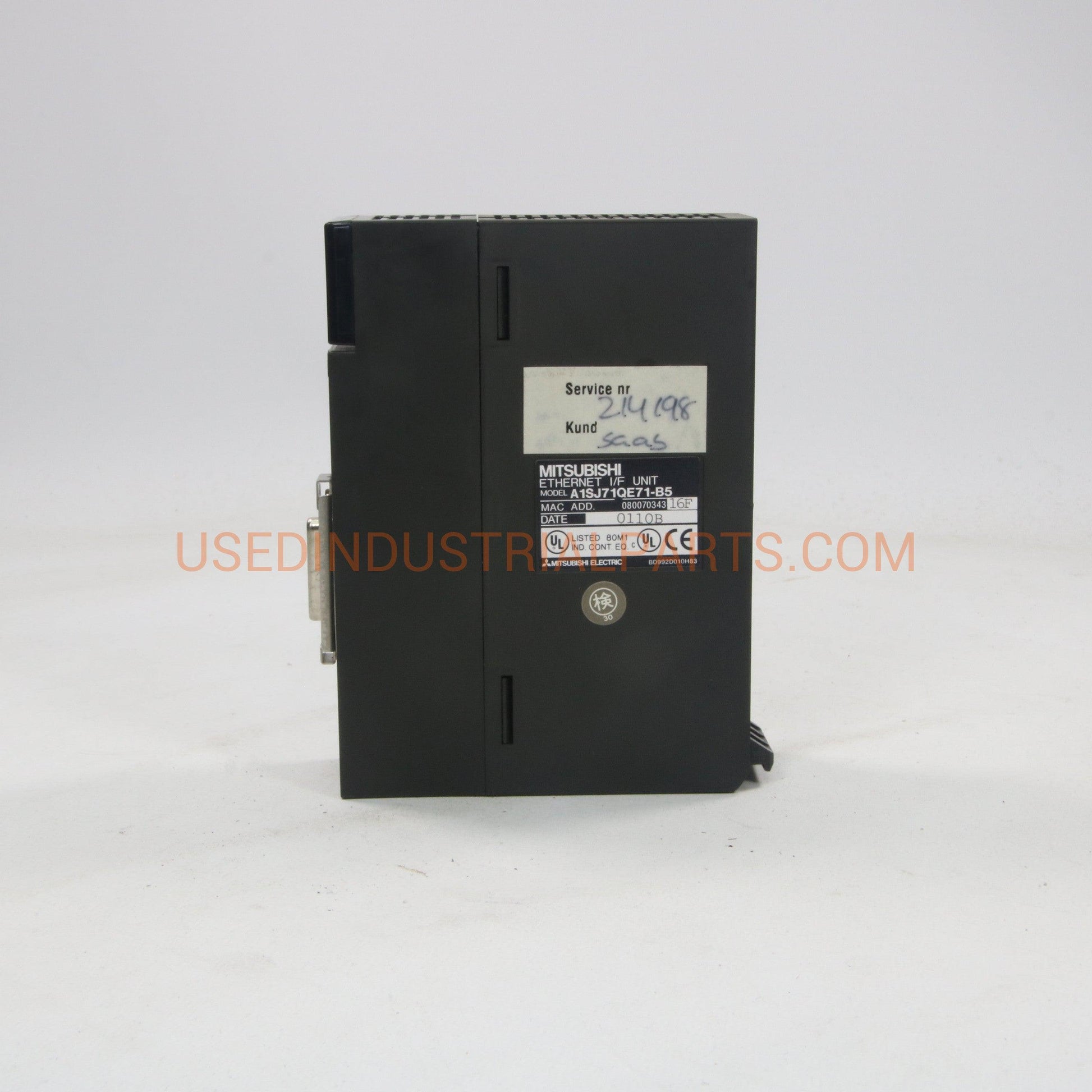 Mitsubishi Ethernet I/F Unit A1SJ71QE71-B5-Ethernet I/F Unit-AB-06-04-Used Industrial Parts