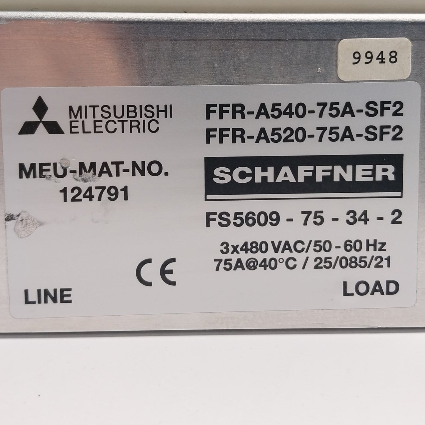 Mitsubishi FR A540 22K EC Inverter-Inverter-Used Industrial Parts