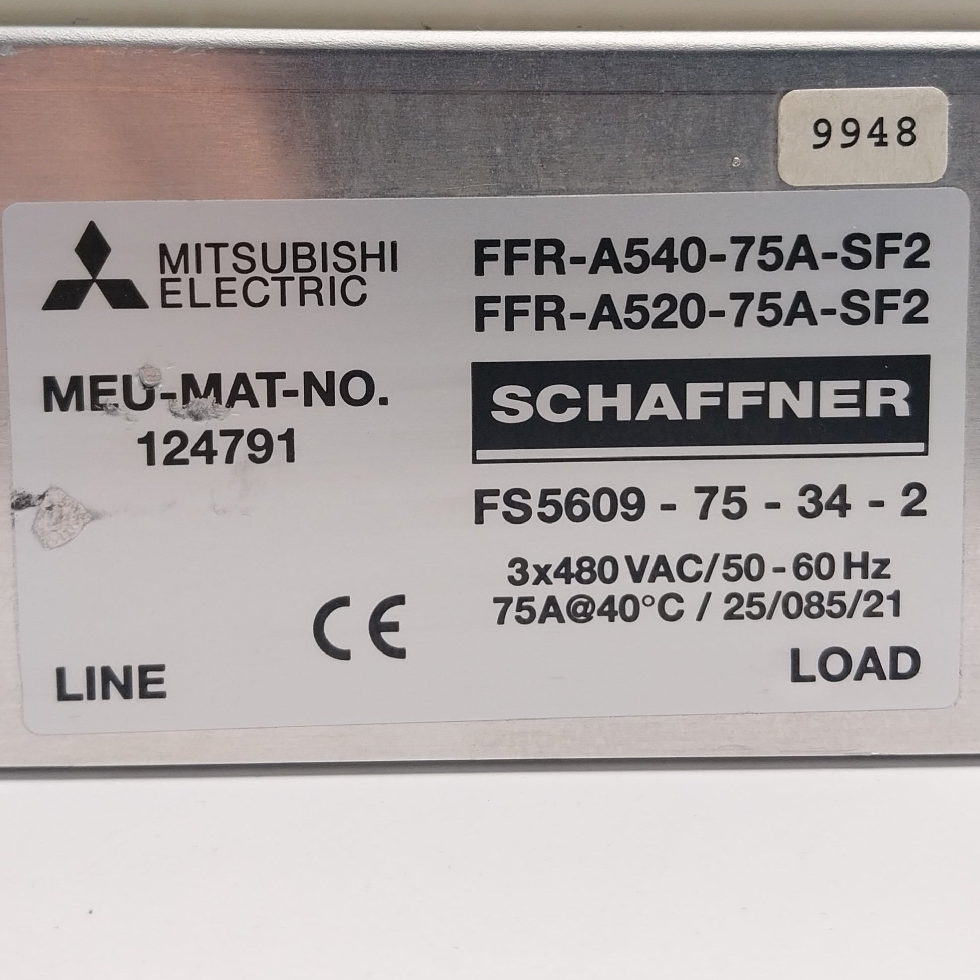 Mitsubishi FR A540 22K EC Inverter-Inverter-Used Industrial Parts