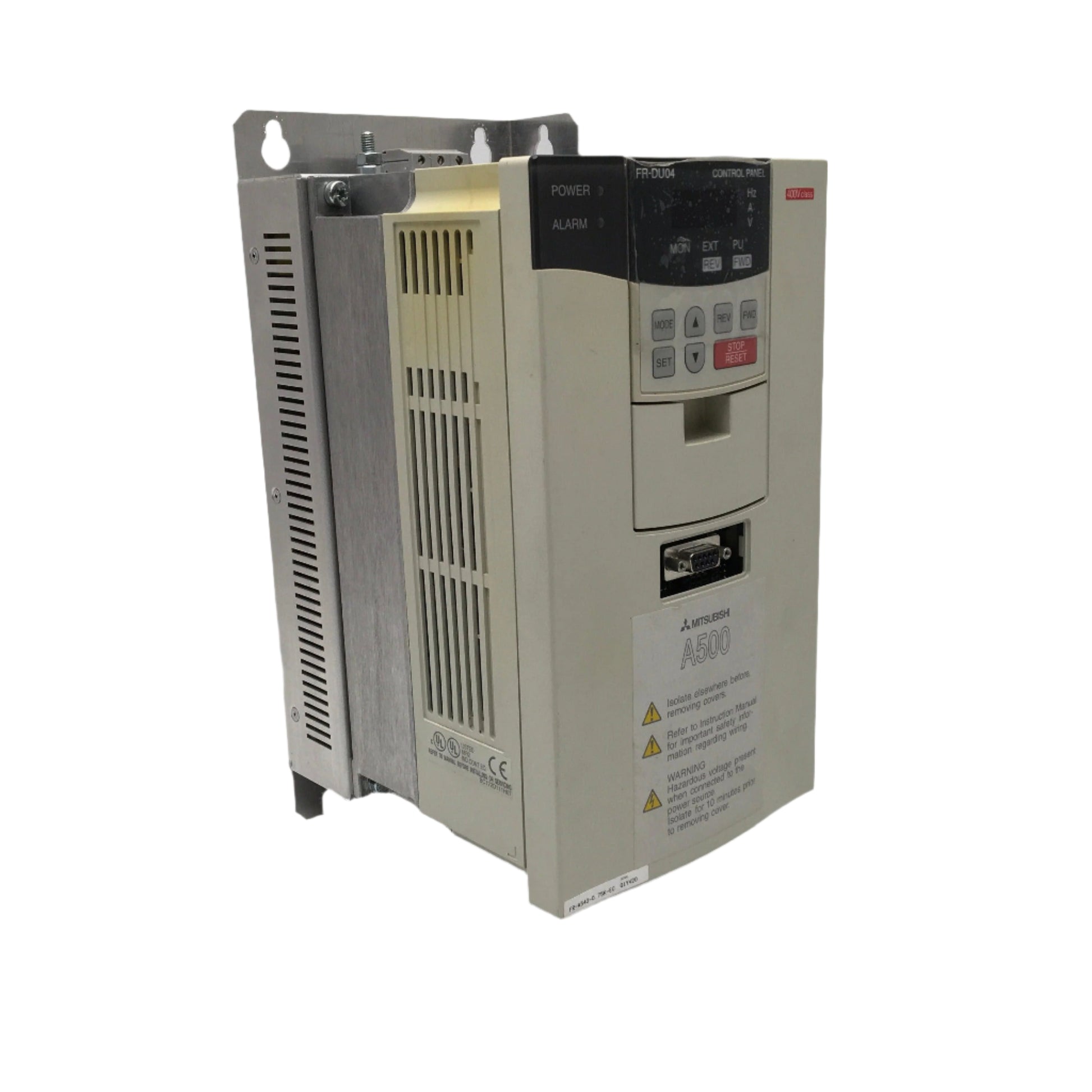 Mitsubishi Frequency Drive Inverter FR-A540-0 75K-EC/FR-DU-04-Inverter-AB-05-05-6152424087076-Used Industrial Parts