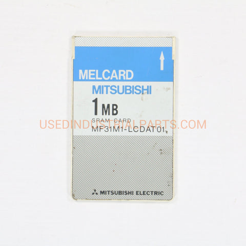 Image of Mitsubishi Melcard 1MB MF31M1-LCDAT01 SRAM CARD-SRAM Card-AA-07-03-Used Industrial Parts
