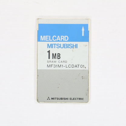 Mitsubishi Melcard 1MB MF31M1-LCDAT01 SRAM CARD-SRAM Card-Used Industrial Parts