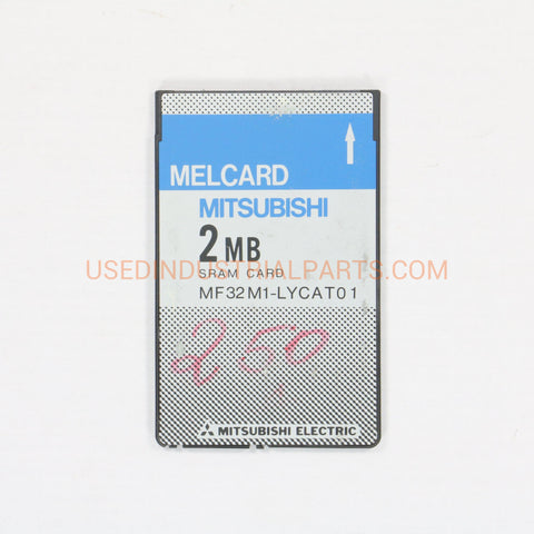 Image of Mitsubishi Melcard 2MB MF32M1-LYCAT01 SRAM CARD-SRAM Card-AA-07-03-Used Industrial Parts