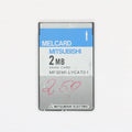 Mitsubishi Melcard 2 MB MF32M1-LYCAT01 SRAM-KARTE