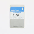 Mitsubishi Melcard 512KB MF3513-LCDAT01 SRAM KÁRTYA