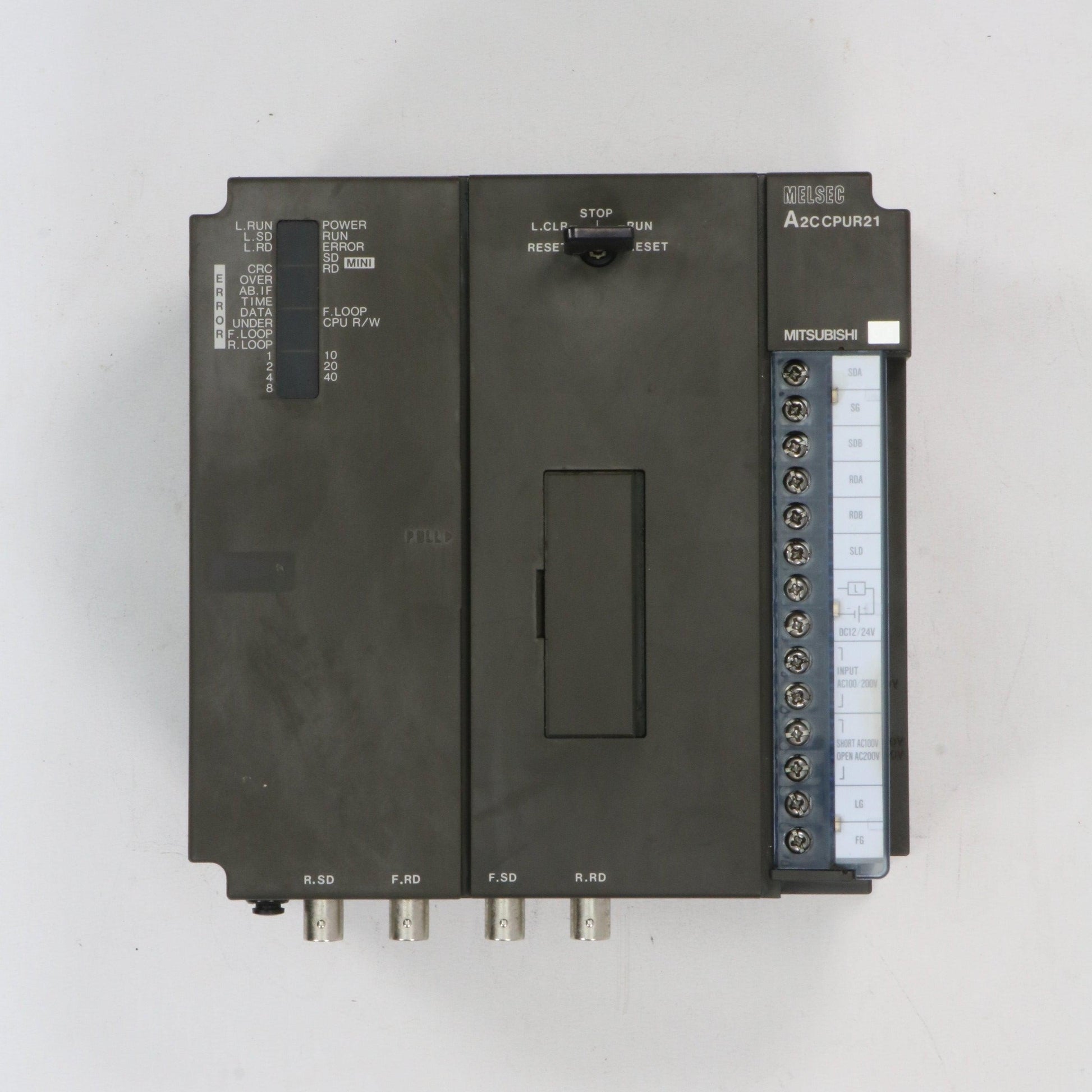 Mitsubishi Melsec A2C CPUR21 Programmable Controller-Programmable Controller-Used Industrial Parts