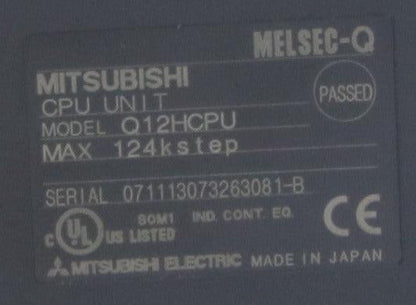 Mitsubishi Melsec-Q CPU Unit Q12HCPU-CPU-Used Industrial Parts