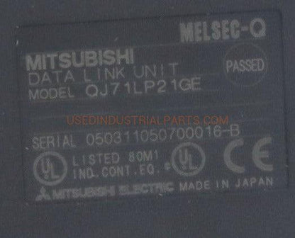 Mitsubishi Melsec-Q Data Link Unit QJ71LP21GE-Data Link Unit-AB-06-04-Used Industrial Parts