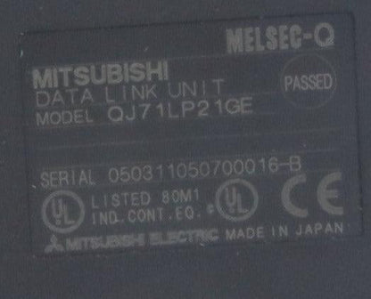 Mitsubishi Melsec-Q Data Link Unit QJ71LP21GE-Data Link Unit-Used Industrial Parts