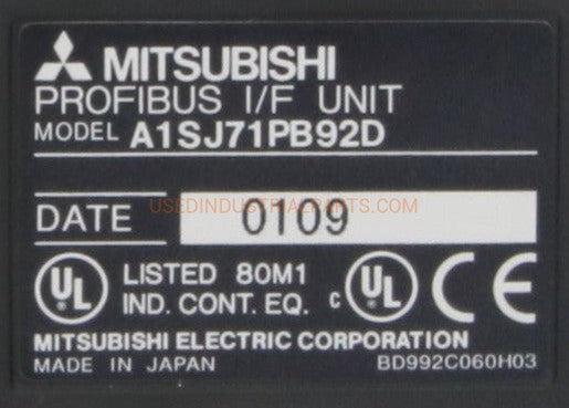 Mitsubishi Profibus I/F Unit A1SJ71PB92D-Profibus I/F Unit-AB-06-04-Used Industrial Parts