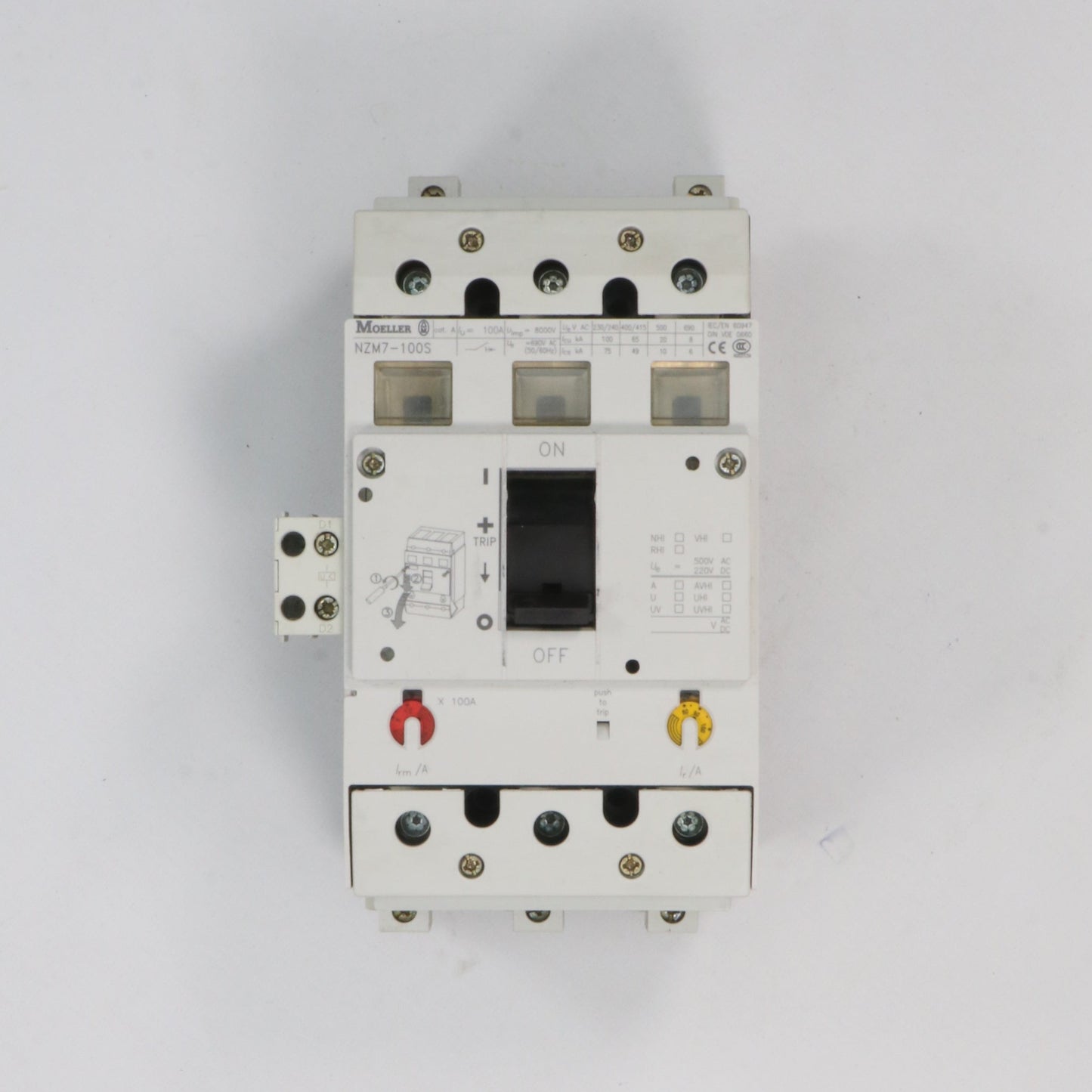 Moeller NZM7 100S Circuit Breaker-Circuit Breaker-Used Industrial Parts