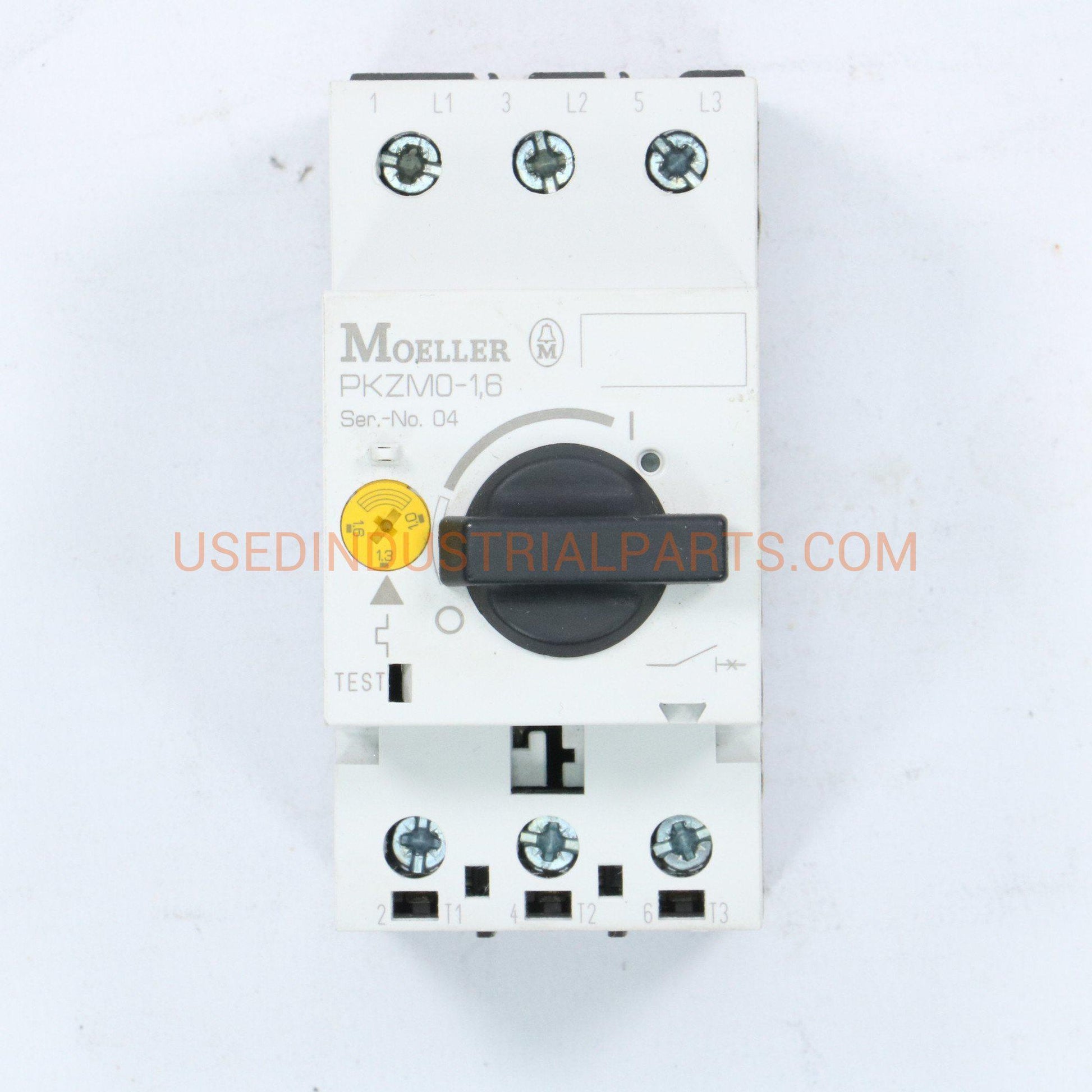 Moeller PKZM0-1.6 Thermal Magnetic Circuit Breaker-Electric Components-Used Industrial Parts