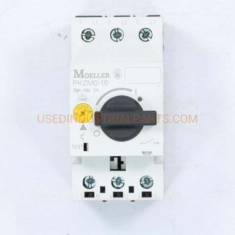 Image of Moeller PKZM0-1.6 Thermal Magnetic Circuit Breaker-Electric Components-Used Industrial Parts