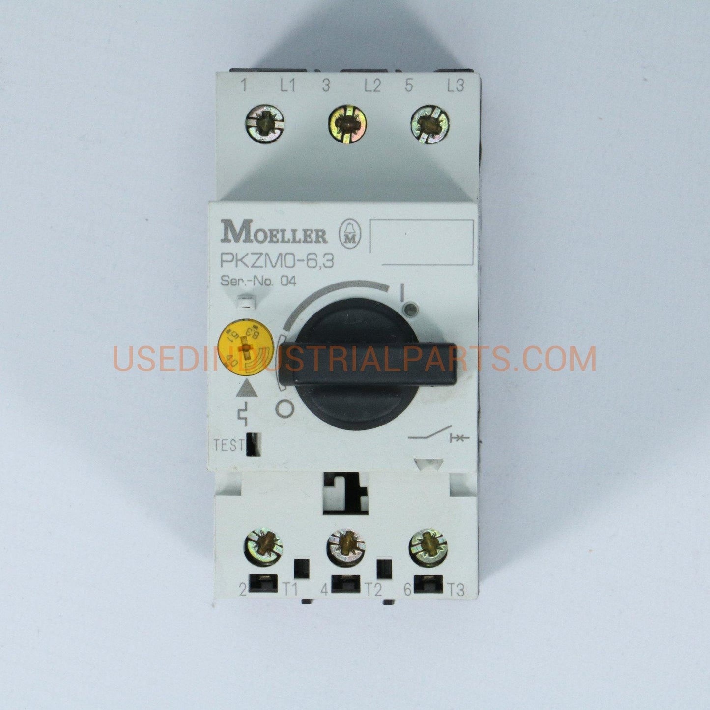 Moeller PKZM0-6.3 Thermal Magnetic Circuit Breaker-Electric Components-AA-01-04-Used Industrial Parts