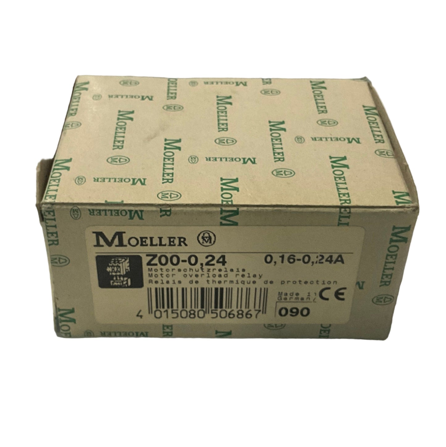 Moeller Z00-0,24 Motor Overload Relay-Motor Overload Relay-Used Industrial Parts